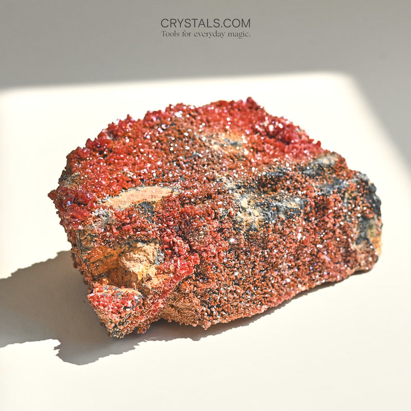 Red Crystals for Power, Passion & Grounding