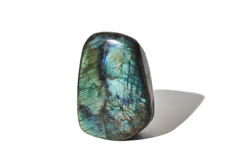 Labradorite crystal