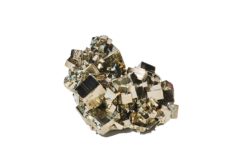 Pyrite crystal