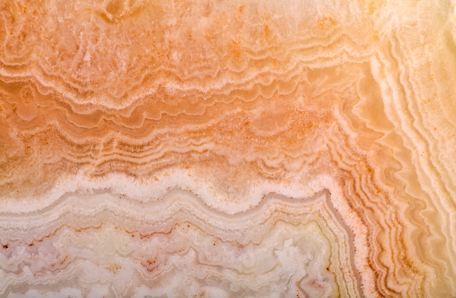 Orange crystals