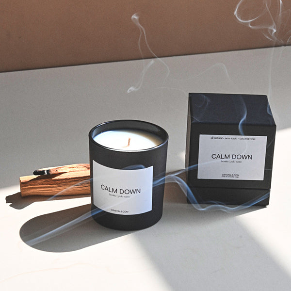 Calm Down Candle by Crystals.com