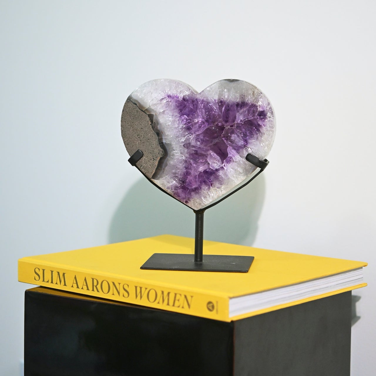 Heart shaped crystals