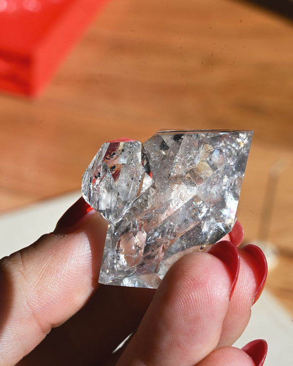 Double Terminated Herkimer Diamond