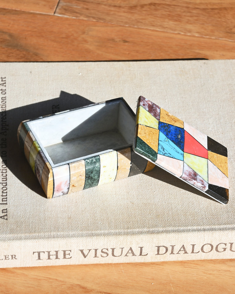 Multi-Crystal Handcrafted Box