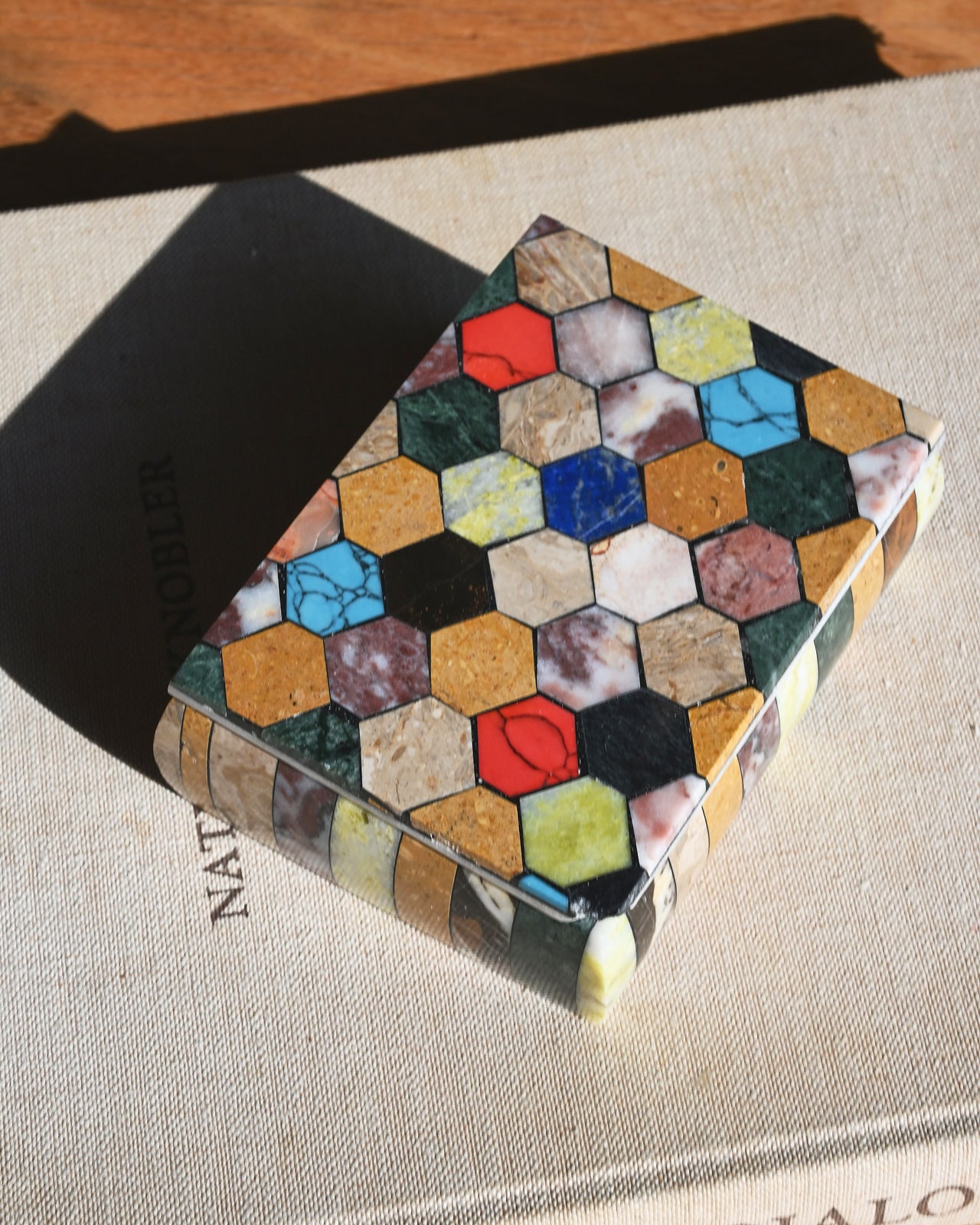 Multi-Crystal Handcrafted Box