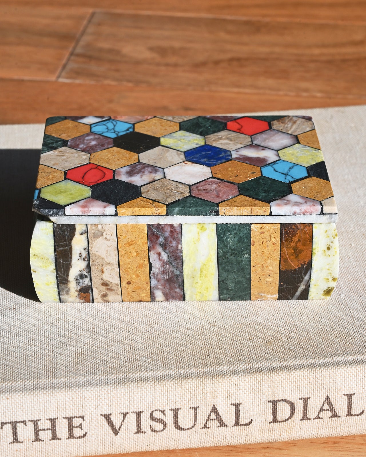 Multi-Crystal Handcrafted Box