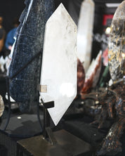 44lb XXL  Double-Terminated Quartz Point on Custom Stand