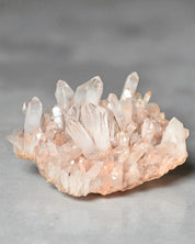 XXL 21 lb Statement Pink Quartz Cluster