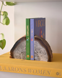 Agate bookend Set - 1.23 kg