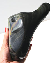 Rainbow Obsidian Freeform – Mexico (Approx. 9 in)