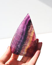 Rainbow Fluorite Flame