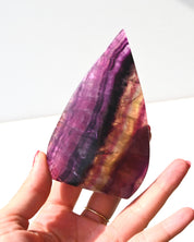 Rainbow Fluorite Flame
