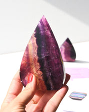Rainbow Fluorite Flame