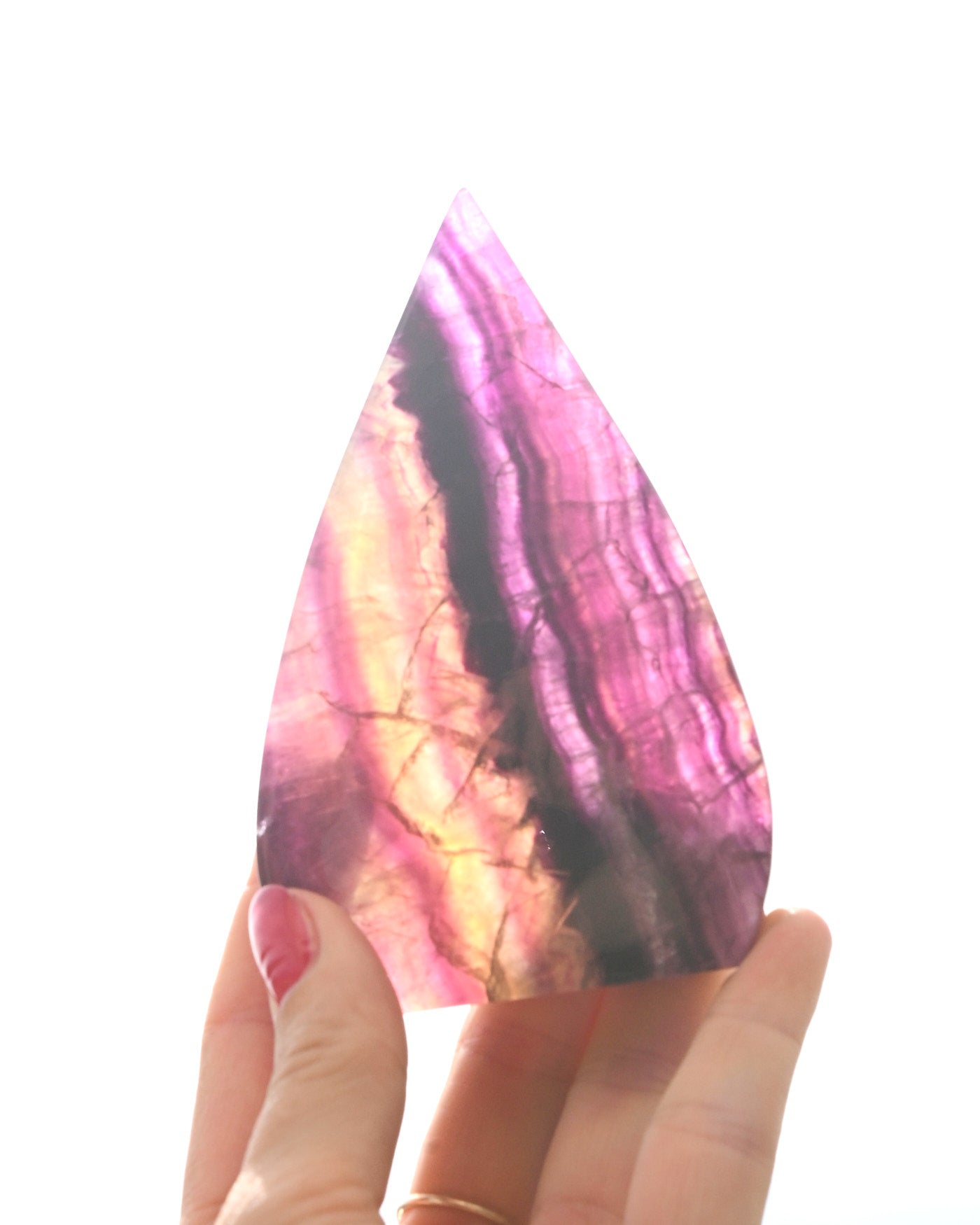 Rainbow Fluorite Flame