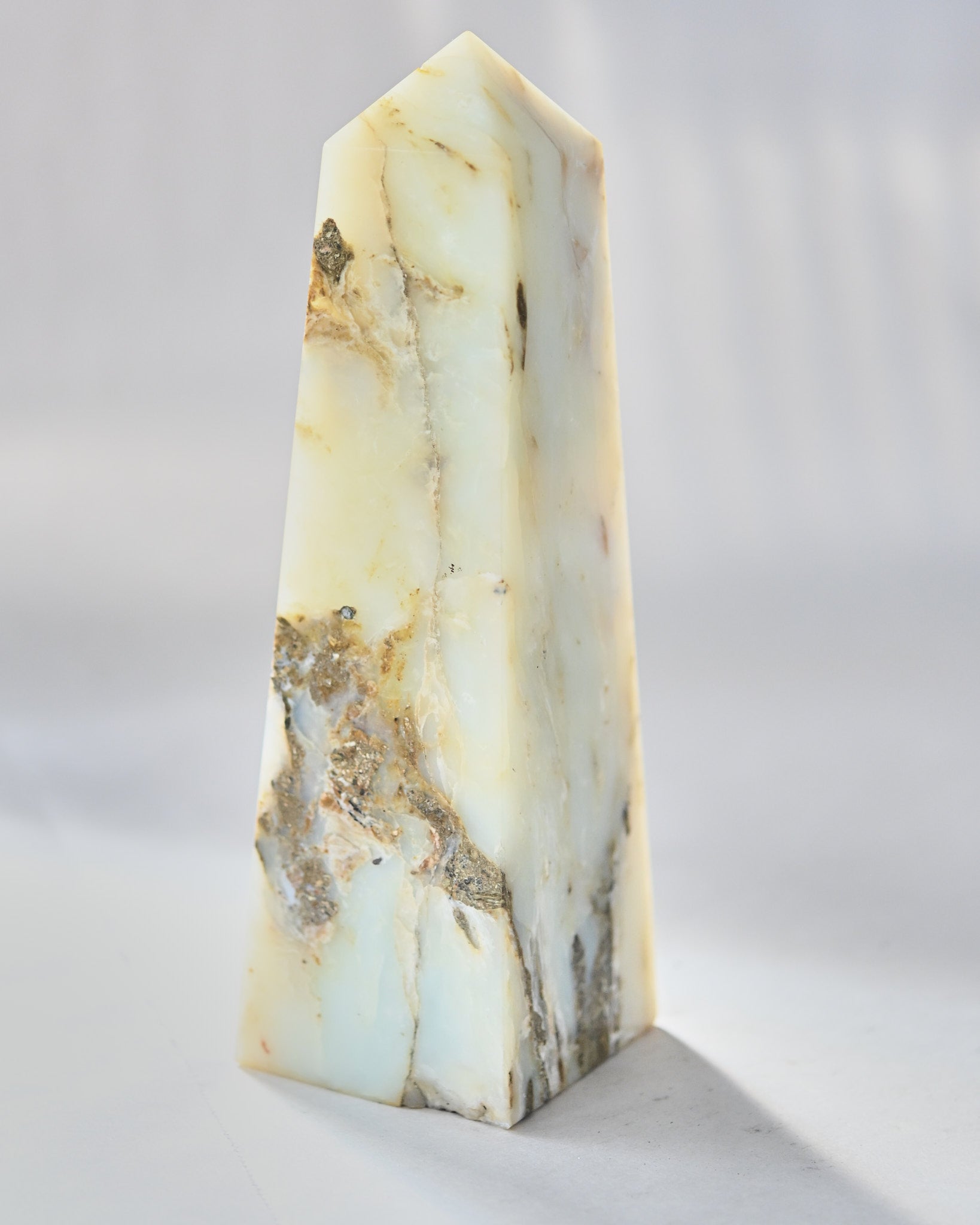 Peruvian Blue Opal Tower 2.4lbs