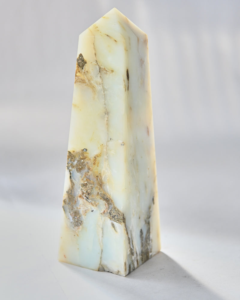 Peruvian Blue Opal Tower 2.4lbs