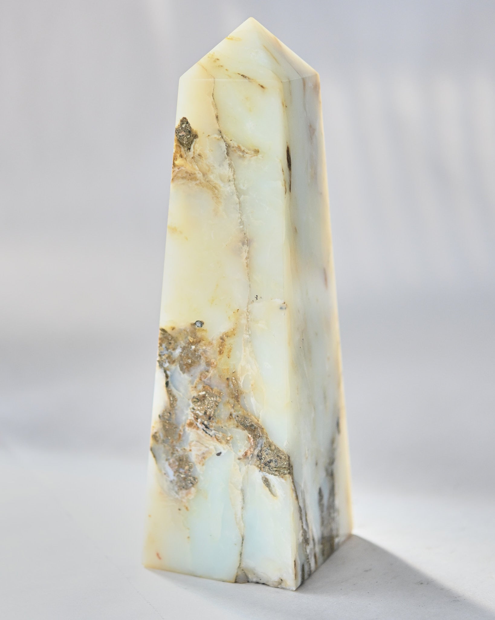 Peruvian Blue Opal Tower 2.4lbs