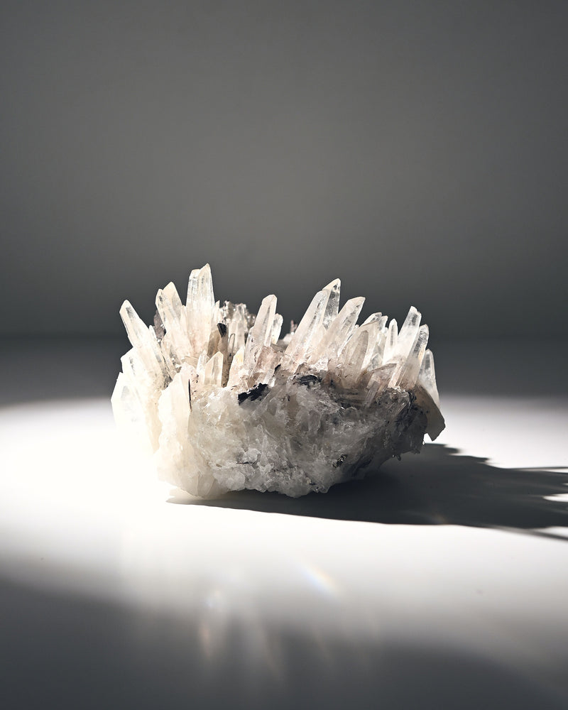 Hubnerite with Quartz 2.6lbs