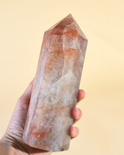 Hematite Quartz Tower 2.8lbs
