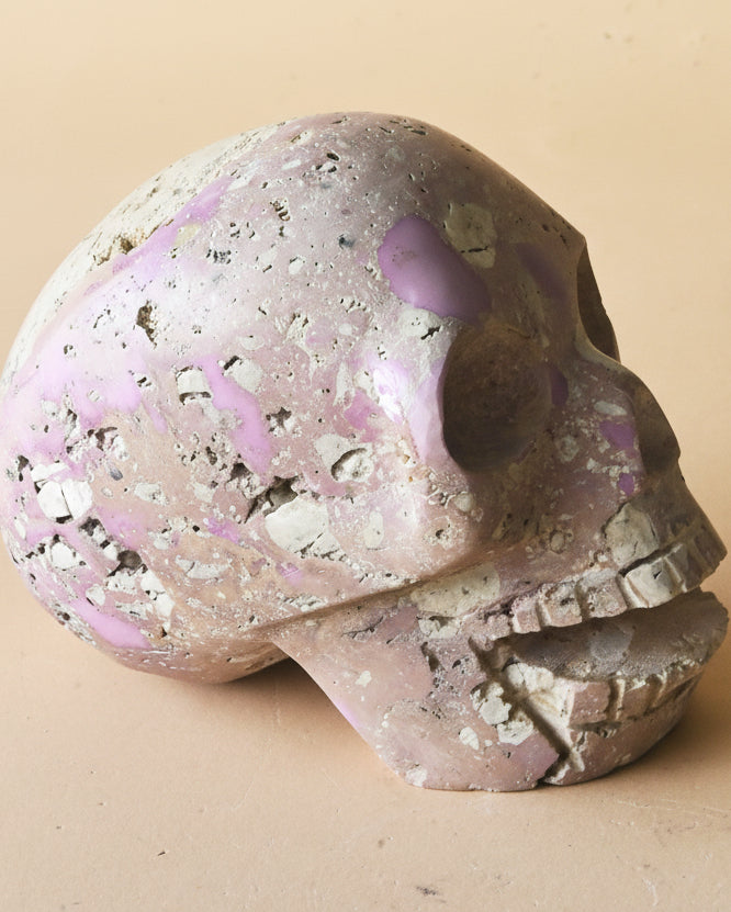 Phosphosiderite Skull – Peru