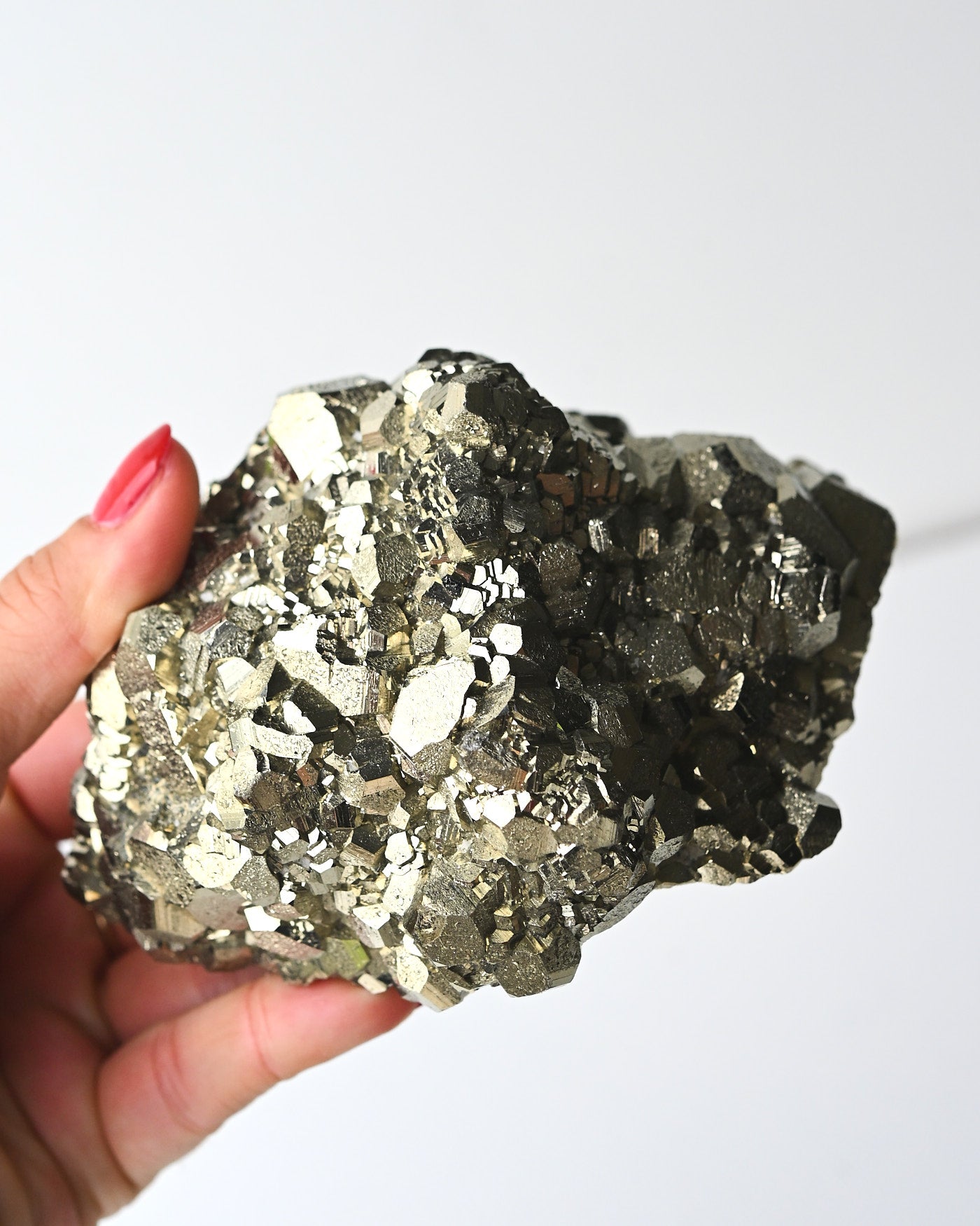 Pyrite Crystal Cluster 2.8lbs