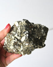Pyrite Crystal Cluster 2.8lbs