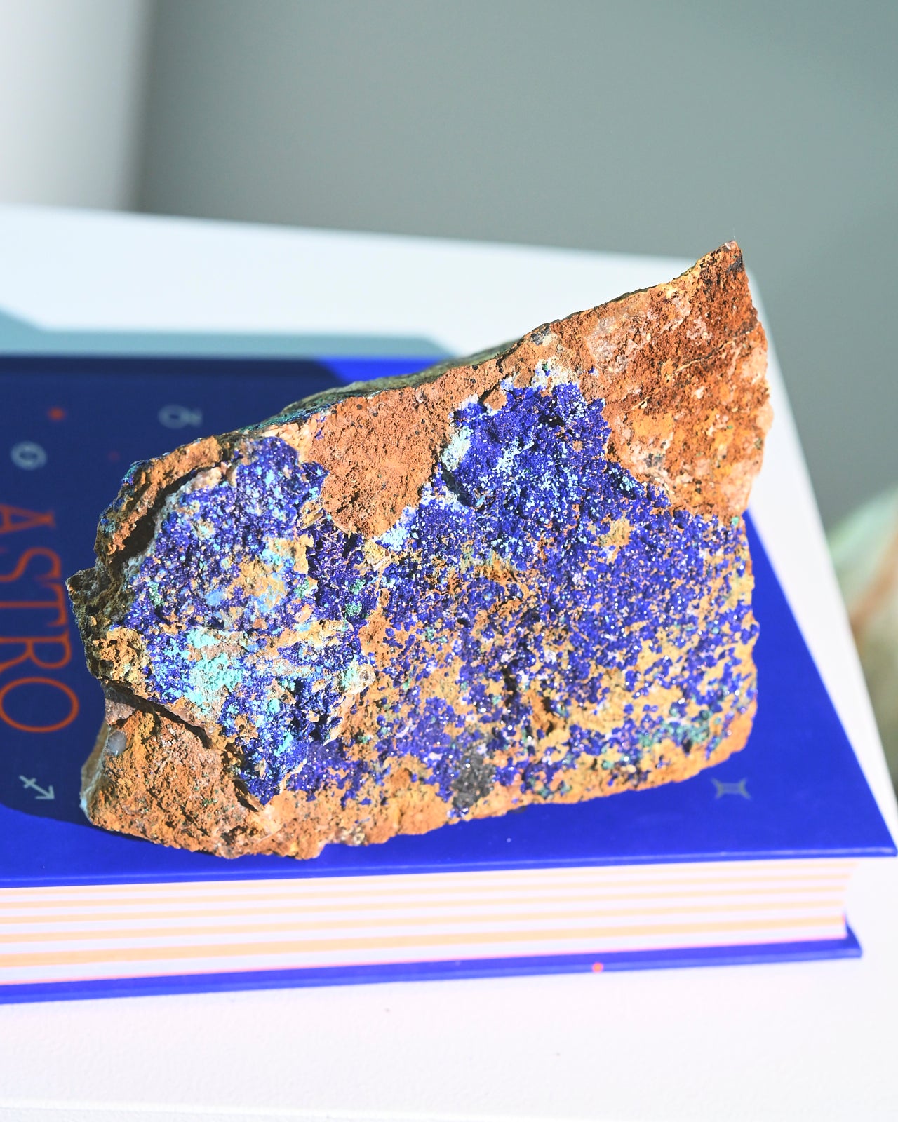 Azurite Cluster 3lbs | Crystals.com