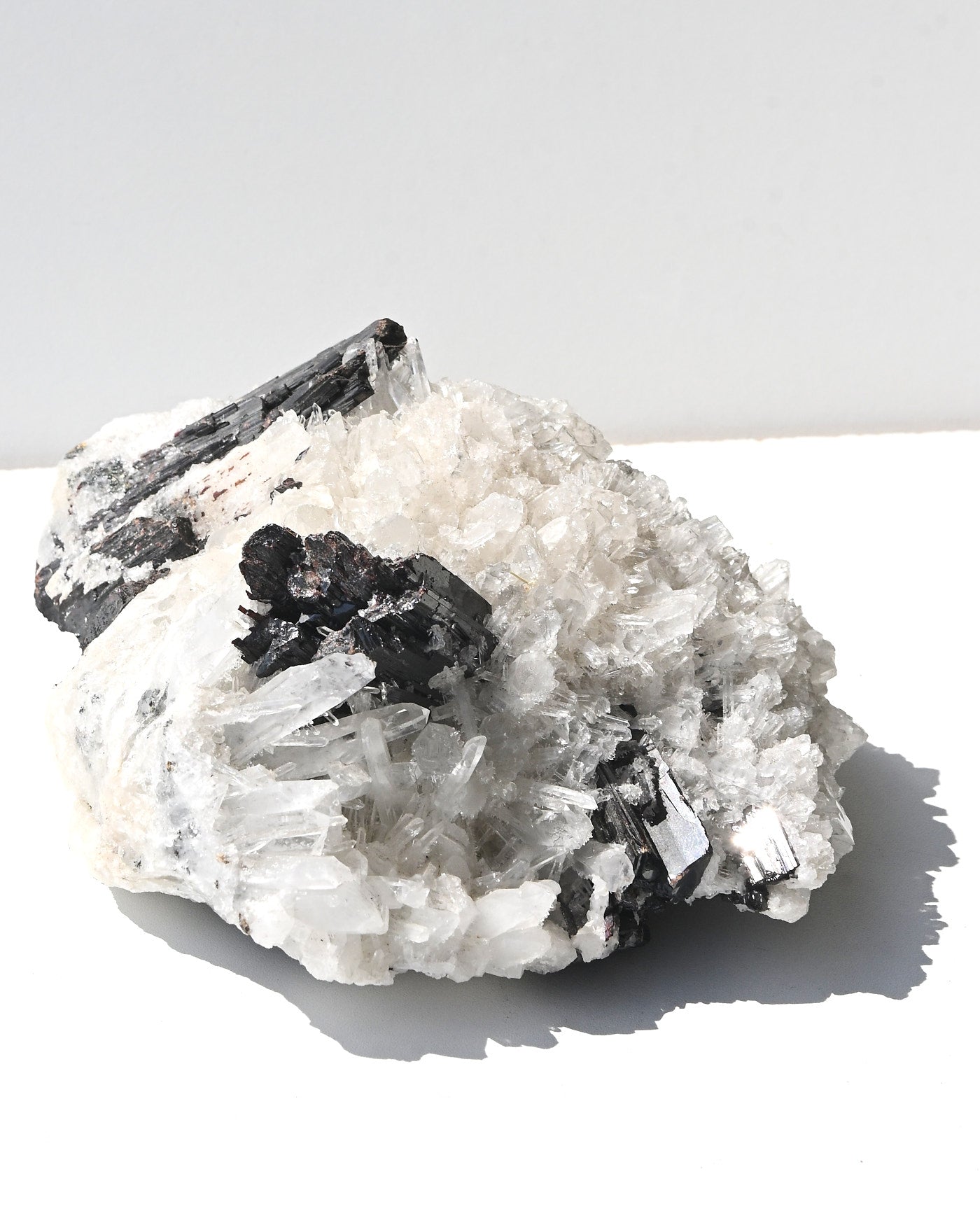 Hubnerite with Quartz 7.7lbs