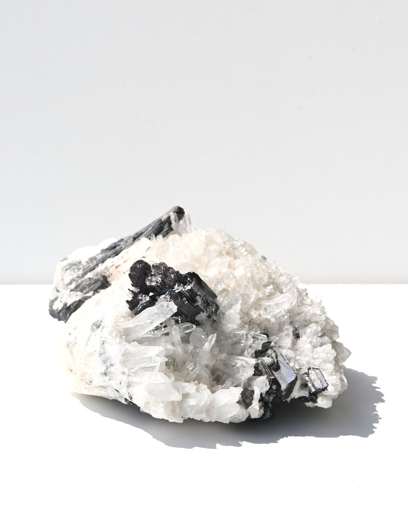 Hubnerite with Quartz 7.7lbs