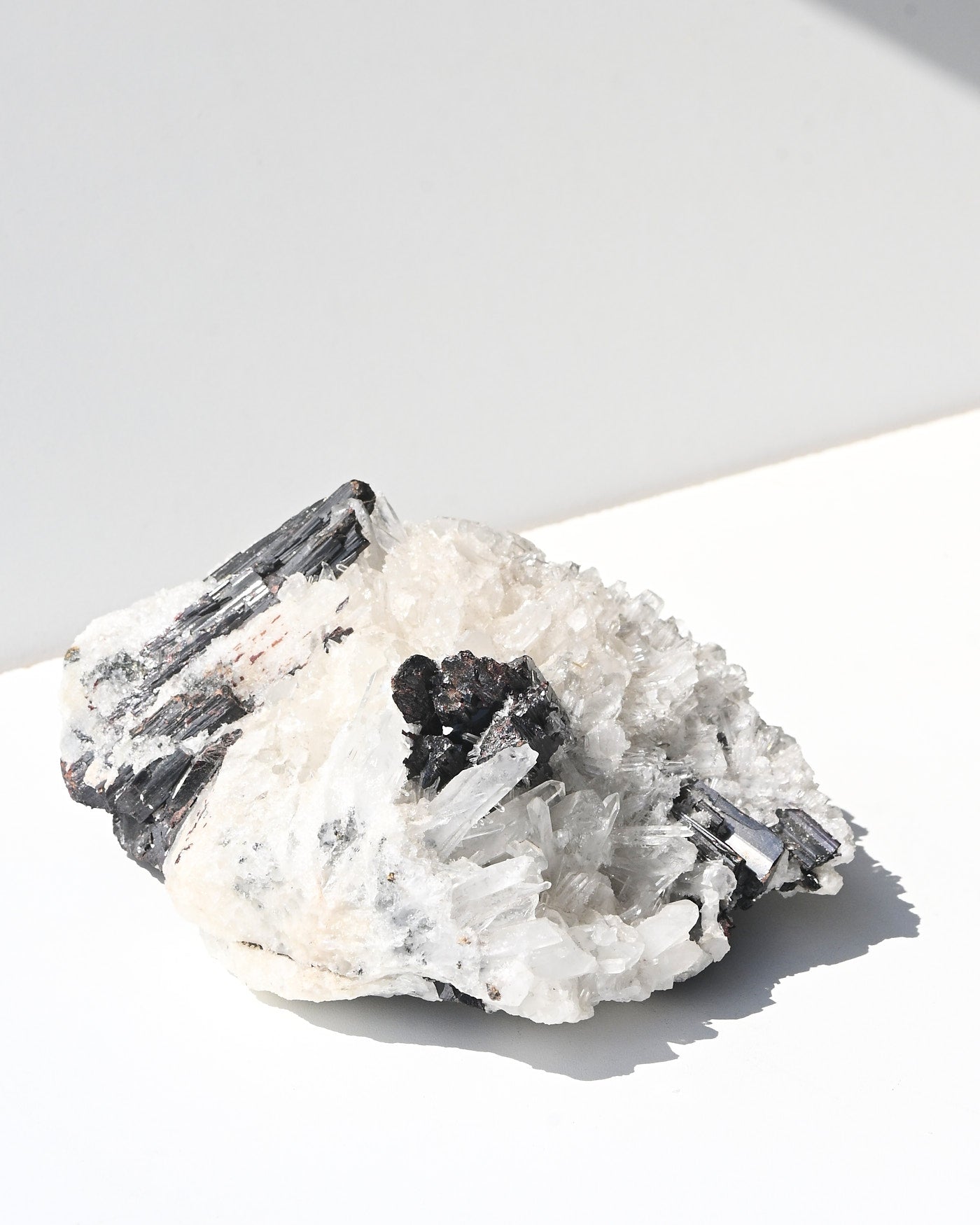 Hubnerite with Quartz 7.7lbs