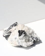 Hubnerite with Quartz 7.7lbs