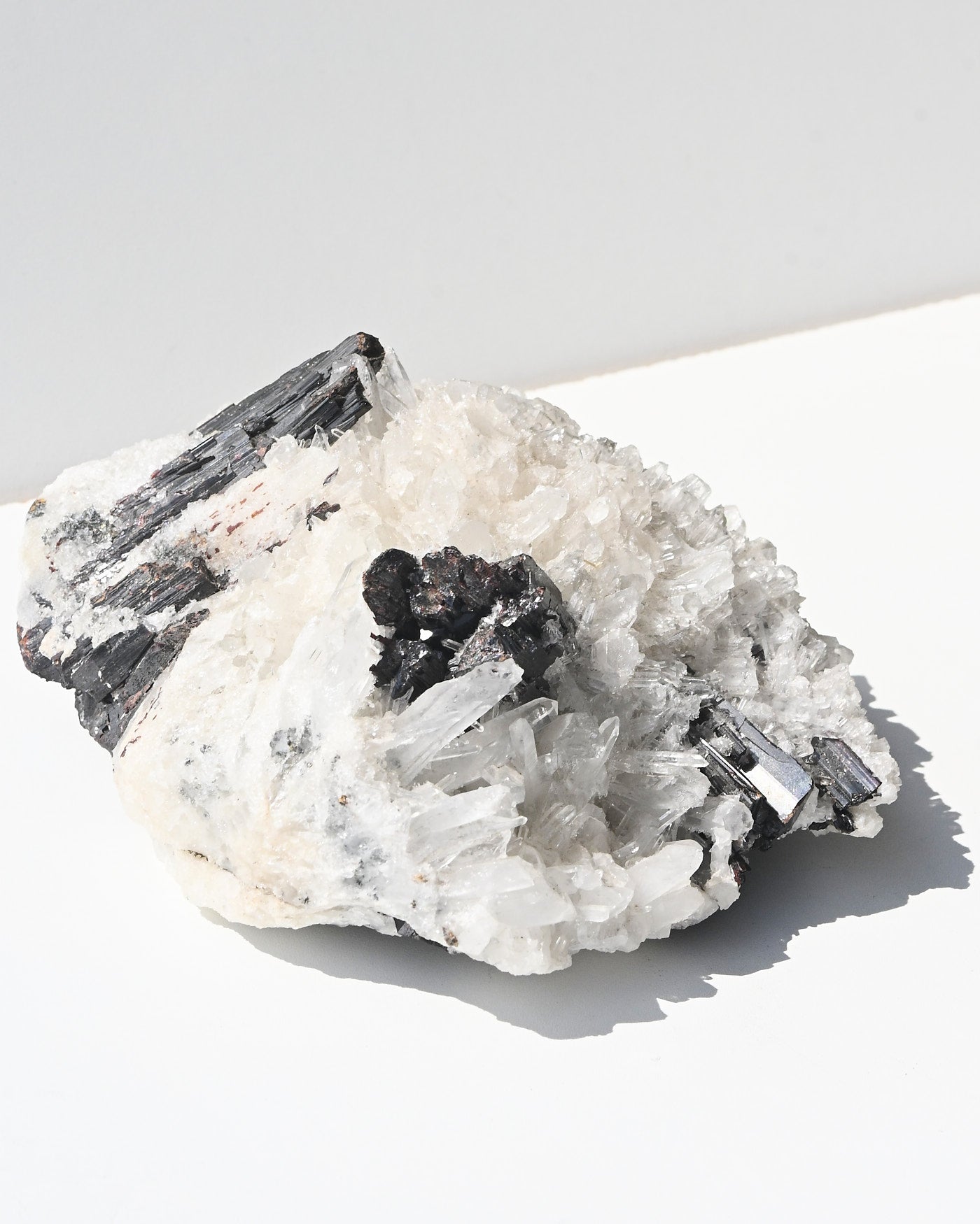 Hubnerite with Quartz 7.7lbs