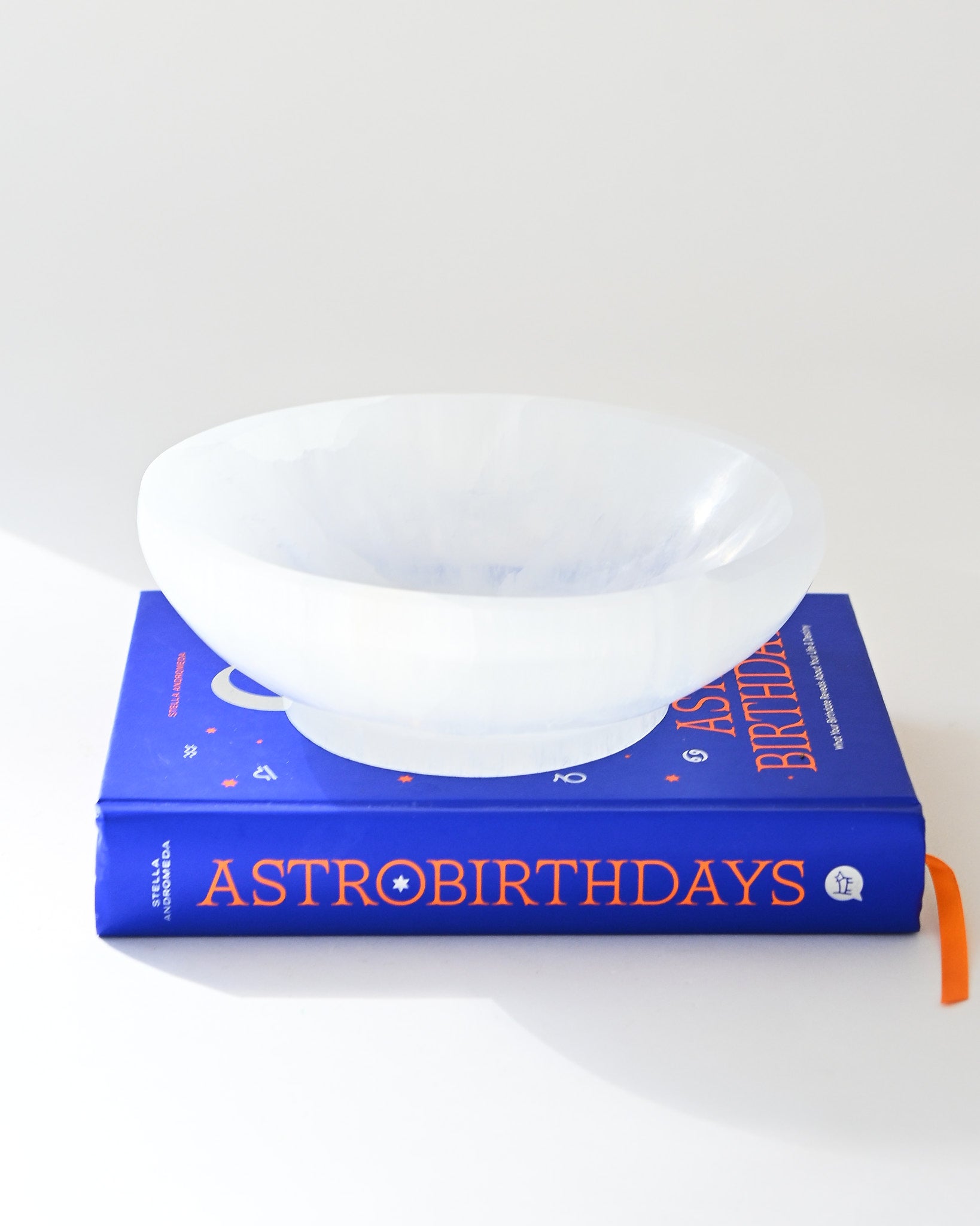 Selenite Bowl 7in