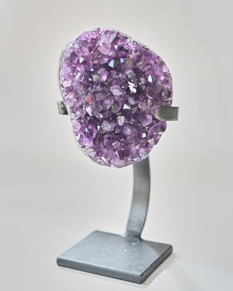 Amethyst Crystal Geode on Stand 3lbs