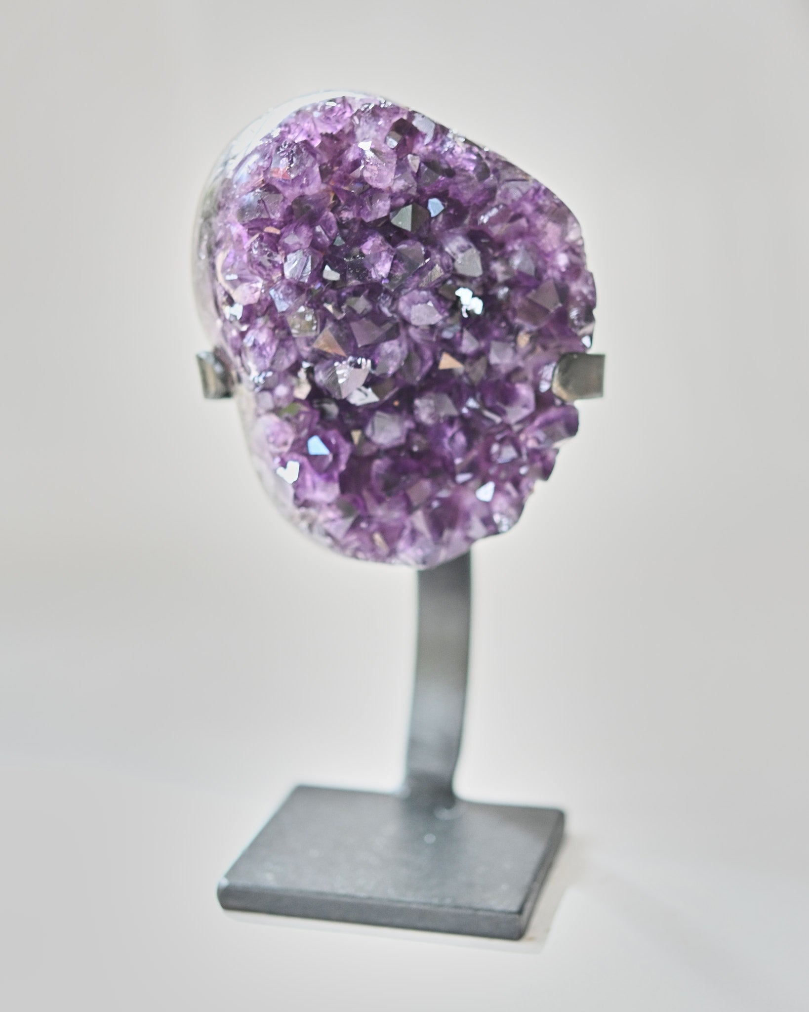 Amethyst Crystal Geode on Stand 3lbs