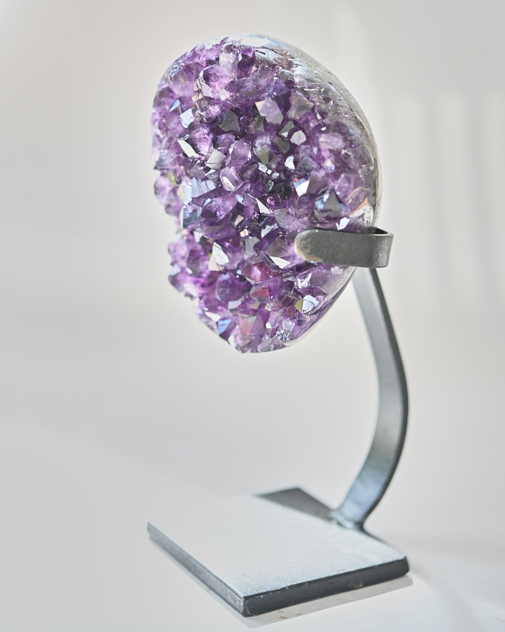 Amethyst Crystal Geode on Stand 3lbs