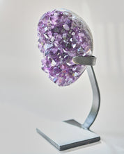 Amethyst Crystal Geode on Stand 3lbs