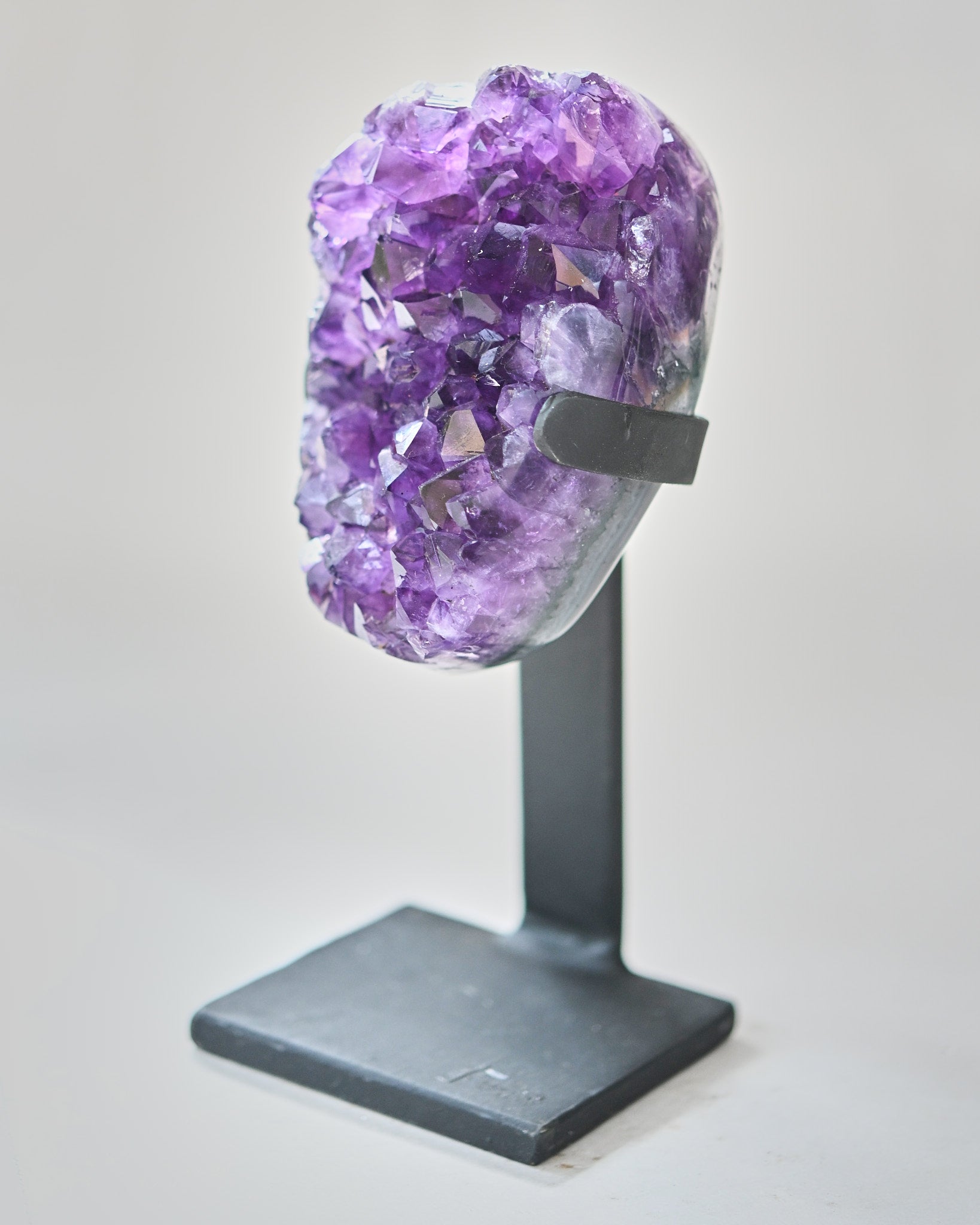 Amethyst Crystal Geode on Stand 3lbs