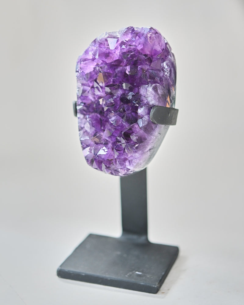 Amethyst Crystal Geode on Stand 3lbs