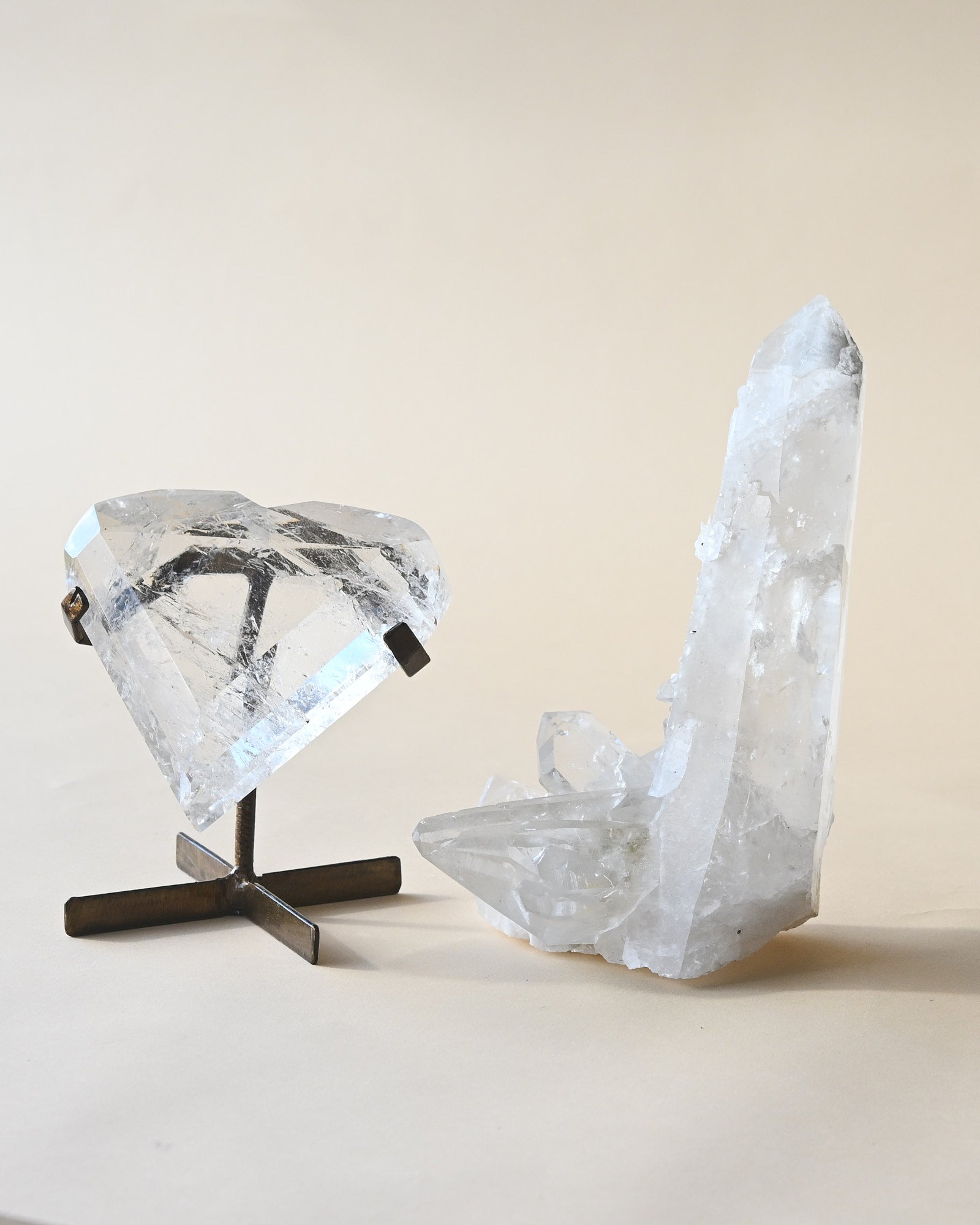 Clear Quartz Crystal Cluster 3lbs