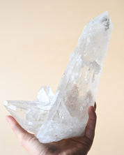 Clear Quartz Crystal Cluster 3lbs