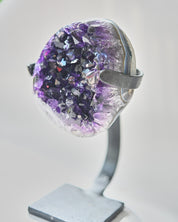 Amethyst Crystal Geode on Stand 3.3lbs