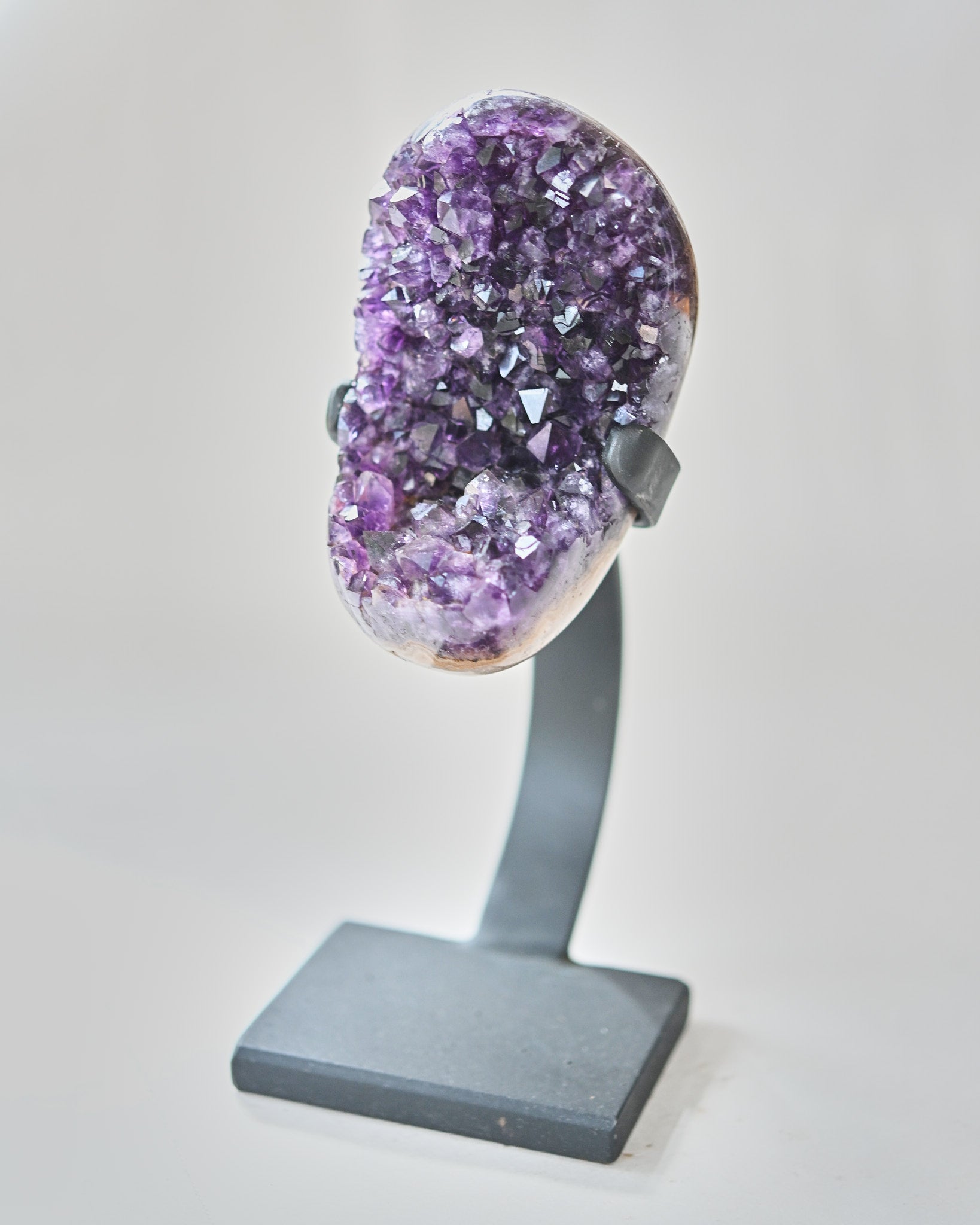 Amethyst Crystal Geode on Stand 3.7lbs