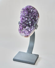 Amethyst Crystal Geode on Stand 3.7lbs