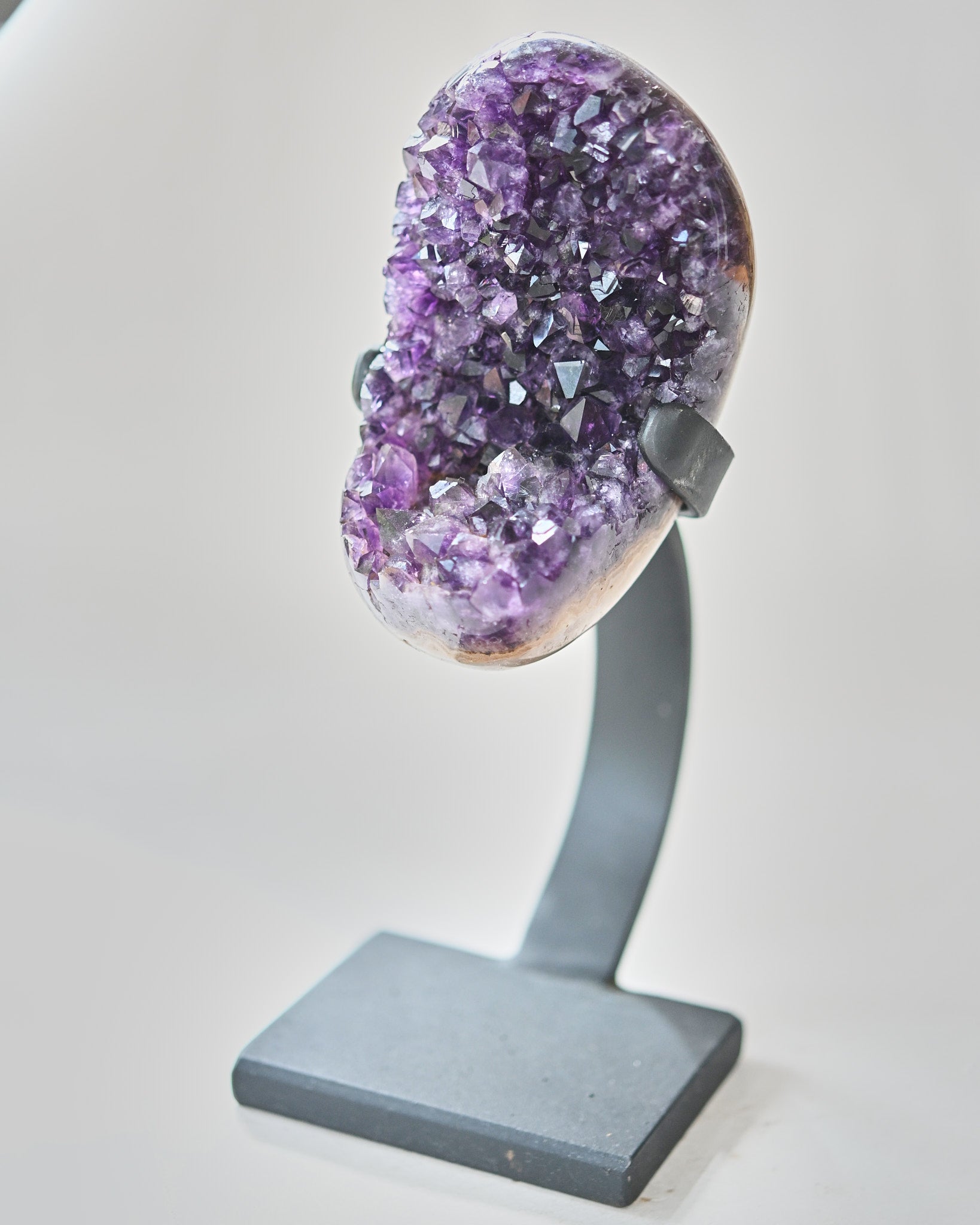 Amethyst Crystal Geode on Stand 3.7lbs