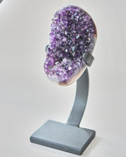 Amethyst Crystal Geode on Stand 3.7lbs