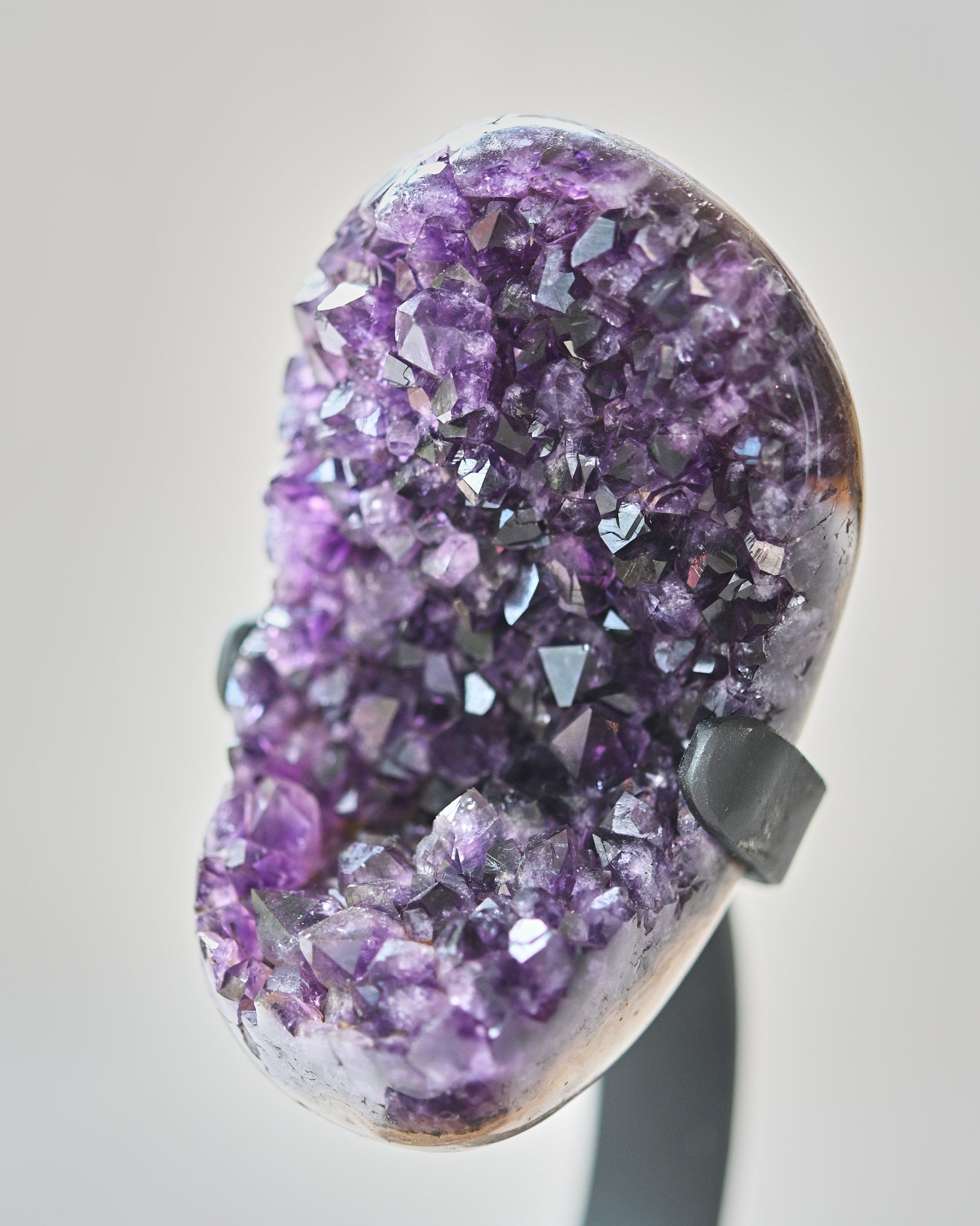 Amethyst Crystal Geode on Stand 3.7lbs