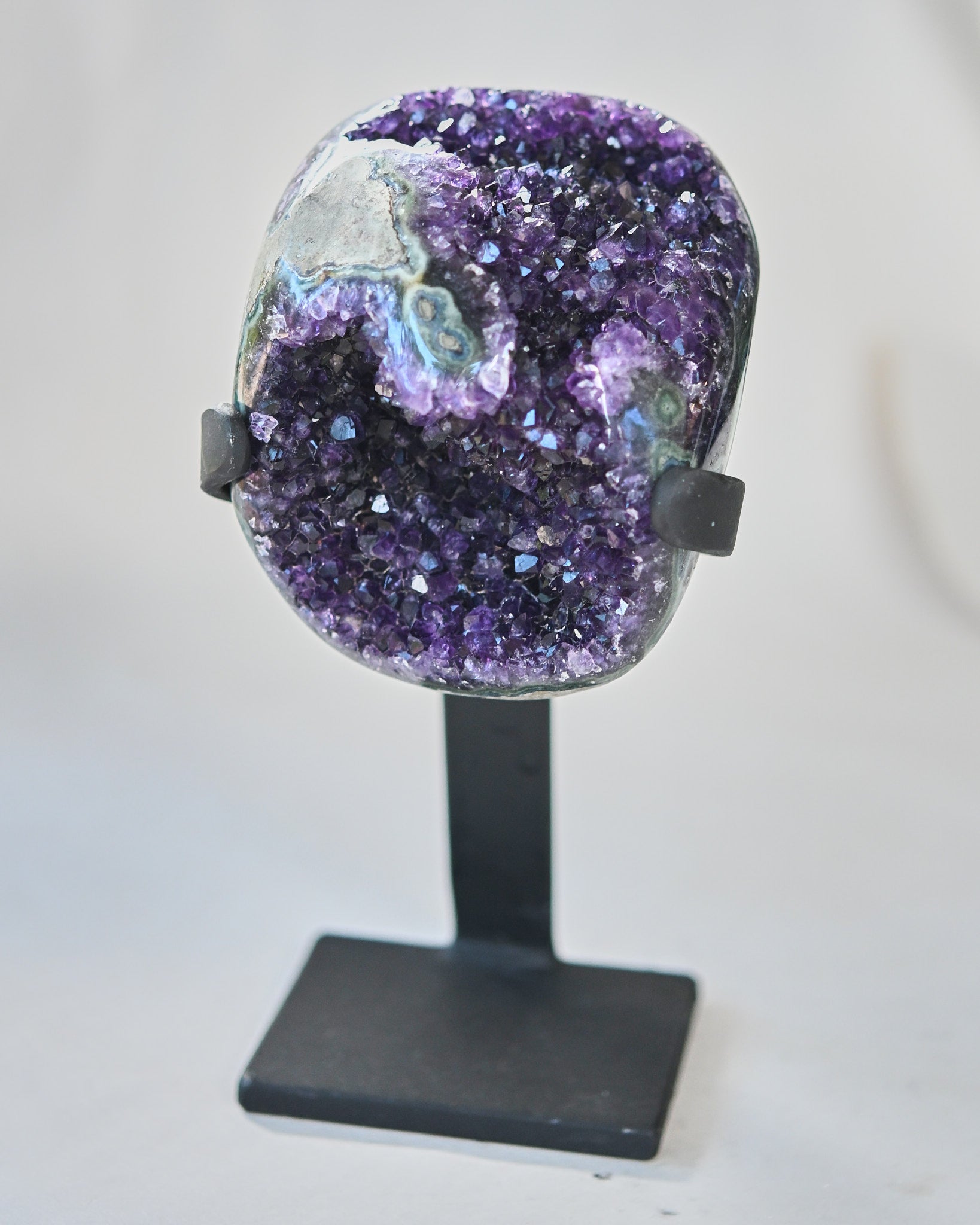 Amethyst Crystal Geode on Stand 3.8lbs