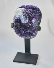 Amethyst Crystal Geode on Stand 3.8lbs