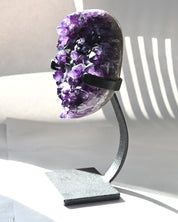 Amethyst Crystal Geode on Stand 3.9lbs